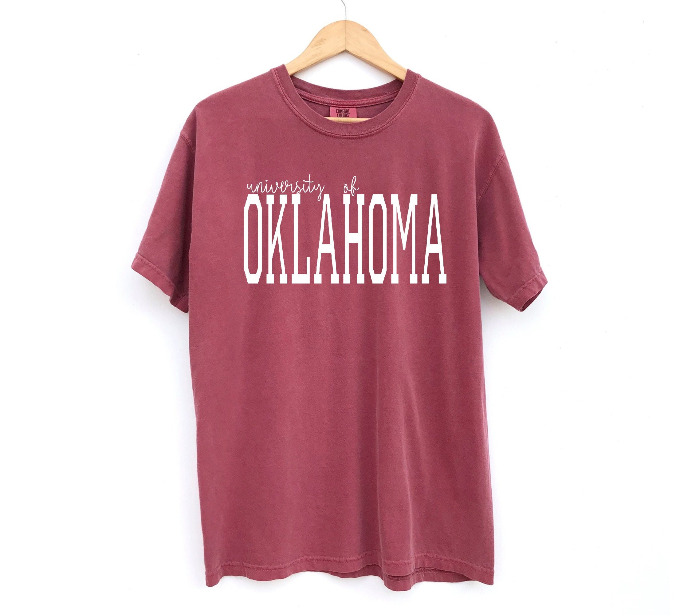 Oklahoma Varsity Comfort Colors 