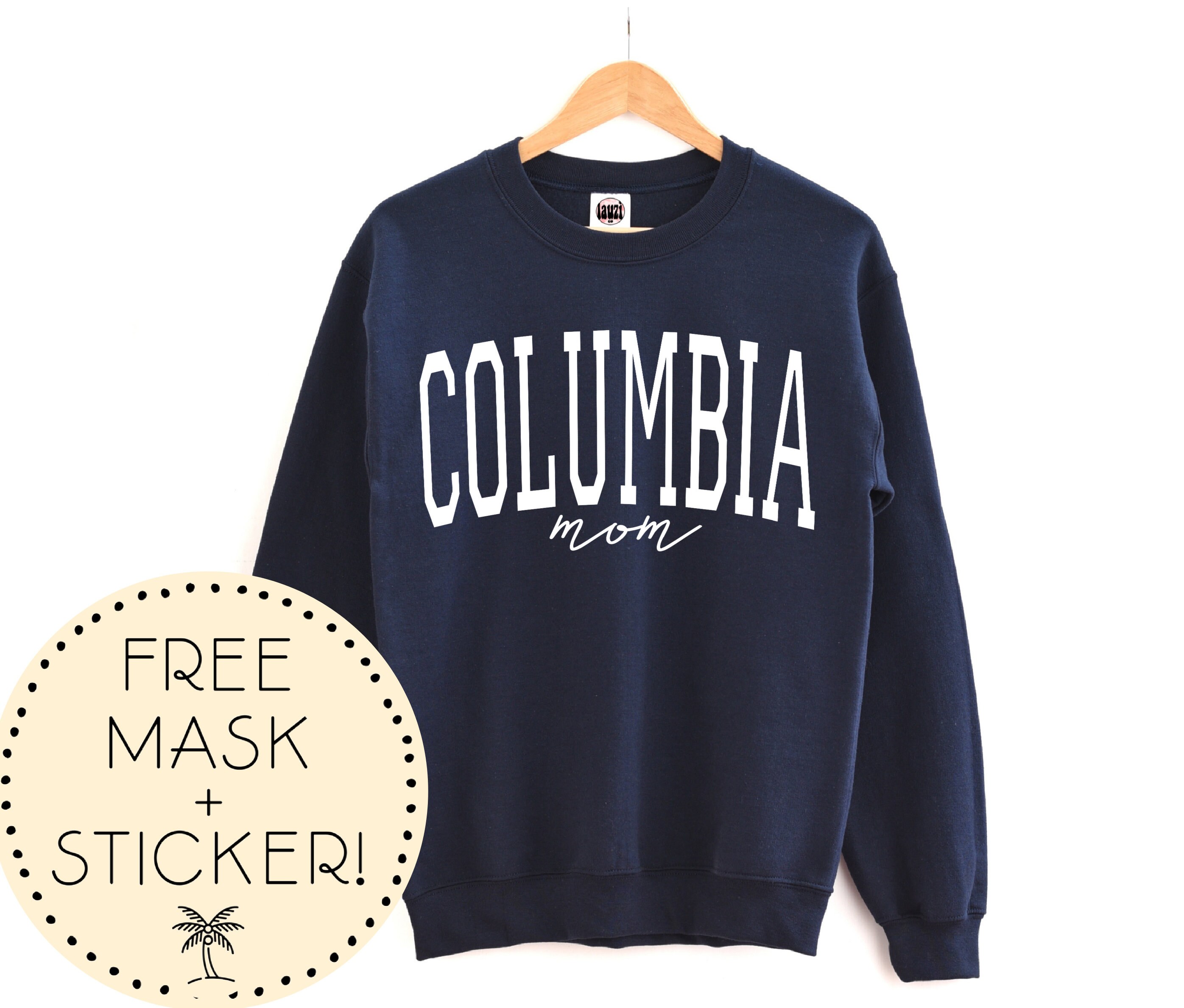 columbia university crew neck