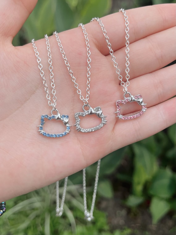 Hello Kitty Chain Necklaces | Sanrio | Charm Hello Kitty Necklace
