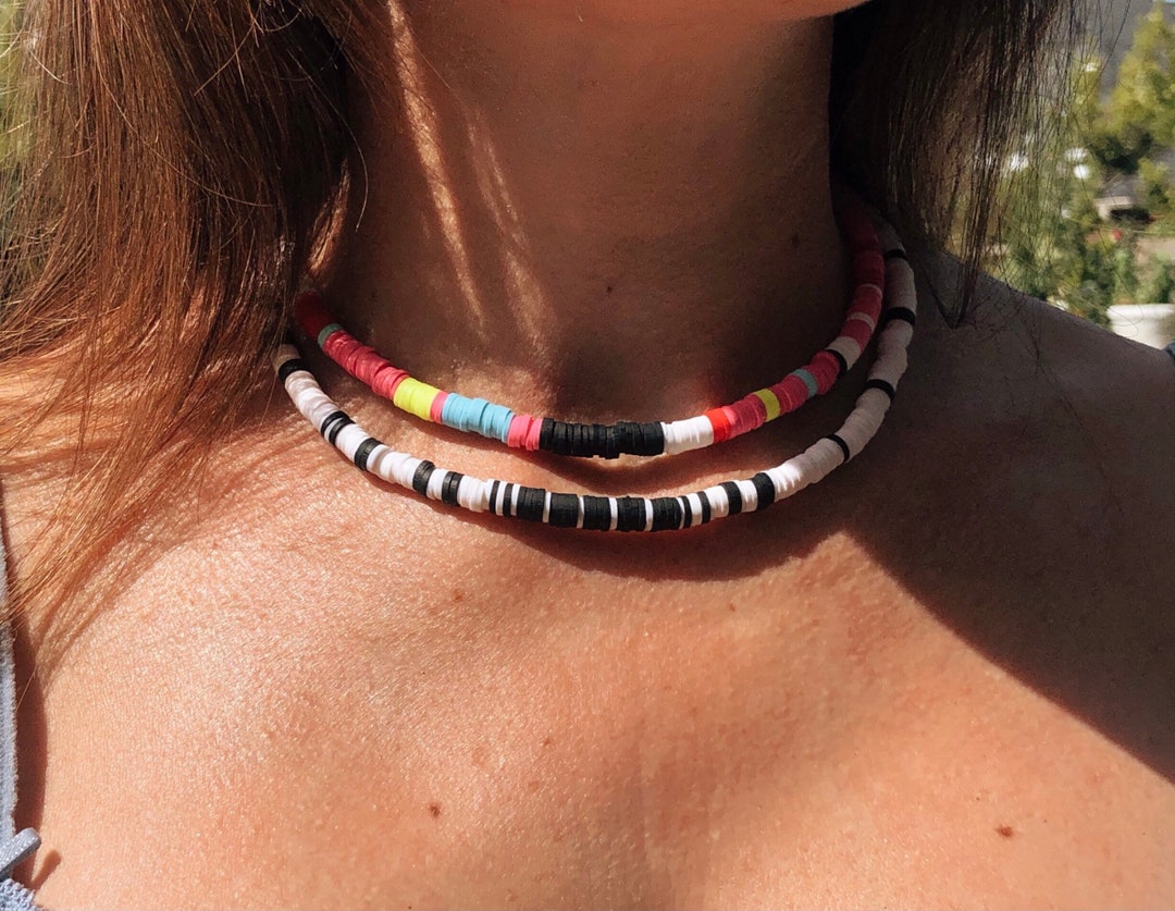 Kiara Pogue Outerbanks Necklace OBX Jewelry Heishi Bead