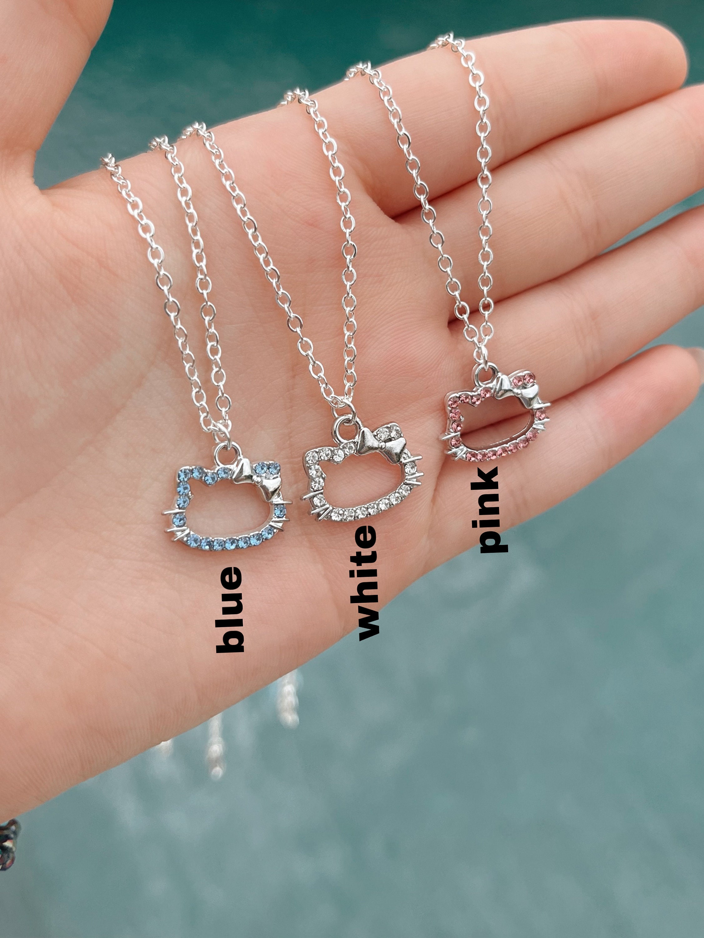 Hello Kitty Chain Necklaces | Sanrio | Charm Hello Kitty Necklace