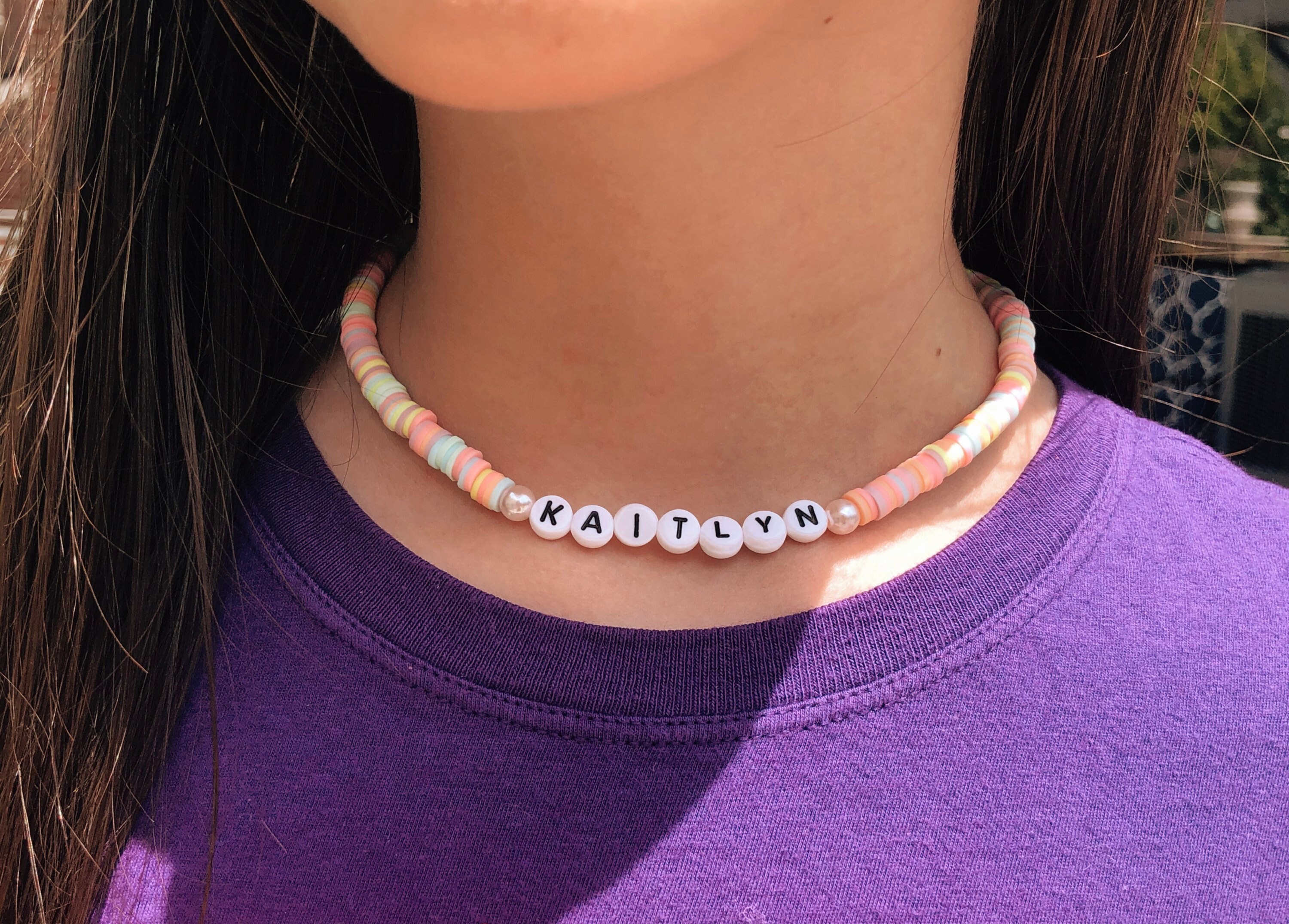 ネックレス・ペンダント VVV Pastel Star Mix Beads Necklace 4BFK424 Pastel Star Mix Beads Necklace - VVV | 60% - Asian Fashion