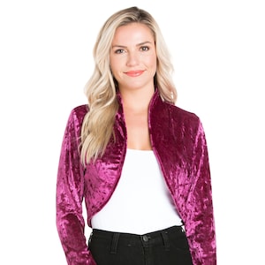 Mauve 2025 bolero jacket