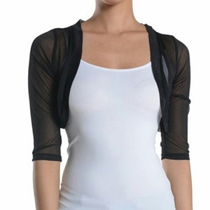 Sheer hotsell chiffon shrug