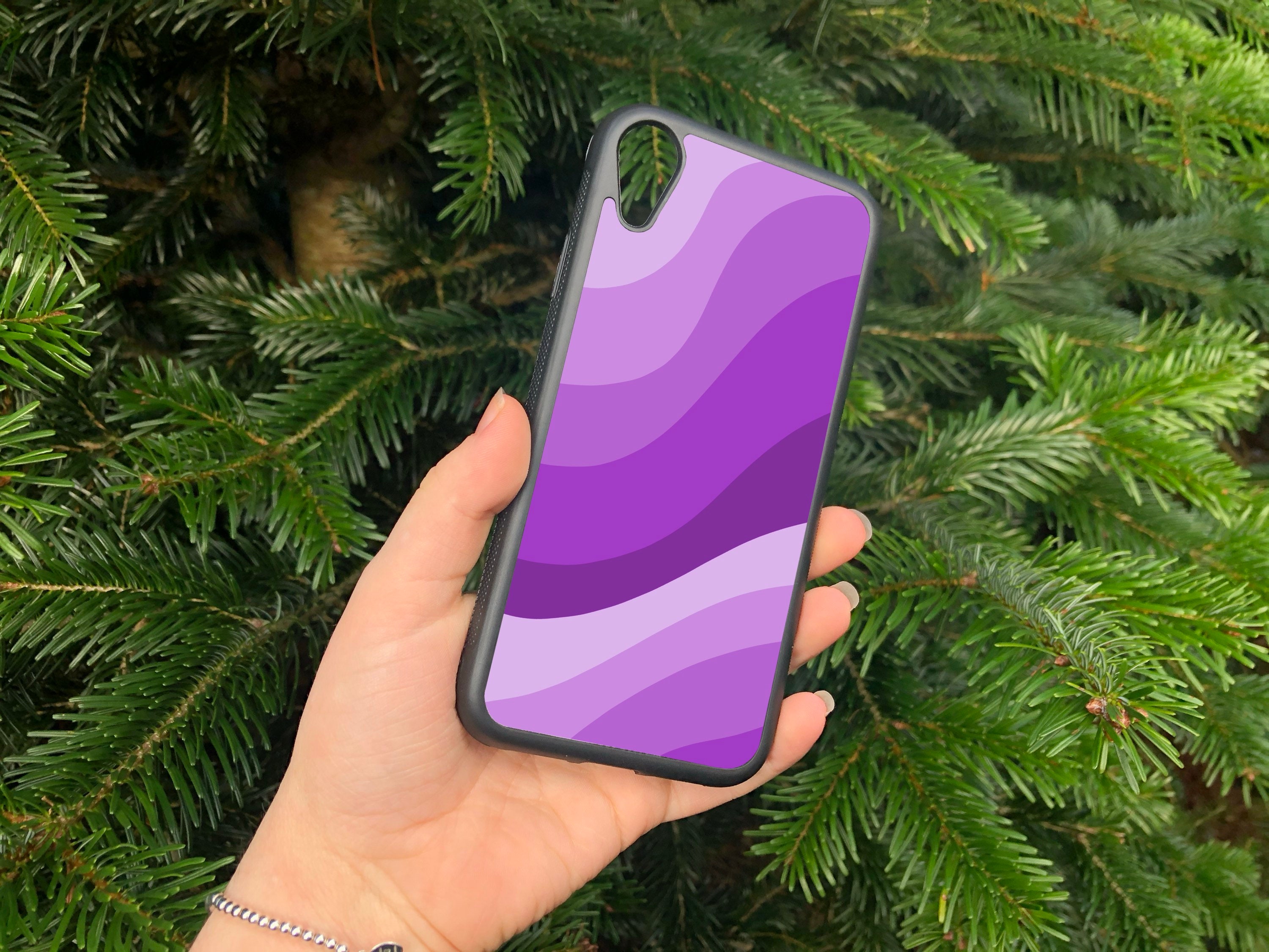 Swirl Rubber Phone Case Etsy