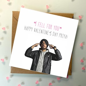 Shubh Valentine's Day Card / San Valentino, ThePunjabiPostman, Biglietti di auguri, Biglietti Desi