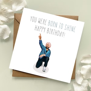Born to Shine | Diljit inspiriert, Rangolicards, Rangoliofficial, Südasiatisch, Desi Karten, Punjabi, Geburtstagskarte, Jahrestag,