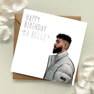 Happy Birthday Ma Belle | AP Dhillon inspired  Rangolicards, Rangoliofficial, South-Asian, Desi Cards, Punjabi, Birthday Card, Anniversary,