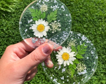 Resin Flower Coaster (1)