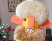 Yellow Heheya Kachina Doll by Cindy Kachada