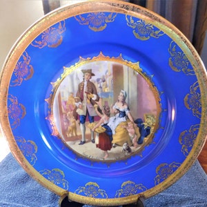 JKW Bavaria Fine Porcelain Plate