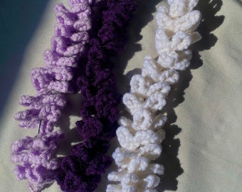 Crochet Lavendar Flower