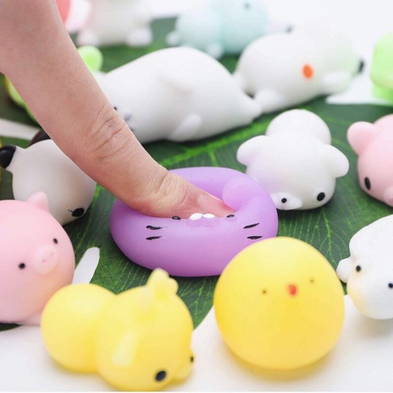 Mochi squishies stress reliever sensory toy fidget item Etsy