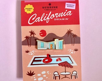 California Dreamin’ Enamel Pin