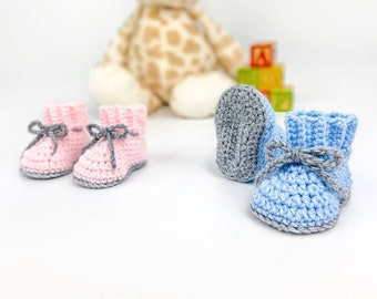 Baby Booties Crochet Pattern