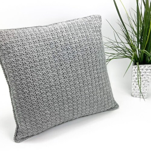 Easy Crochet Pillow Pattern Spill the Beans Pillow Pattern Etsy
