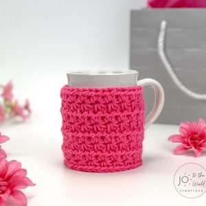 Crochet Coffee Cozy Pattern image 2