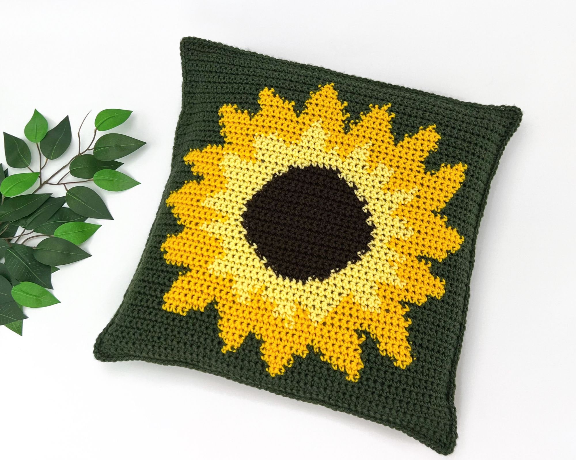 Crochet Pillow Cover
