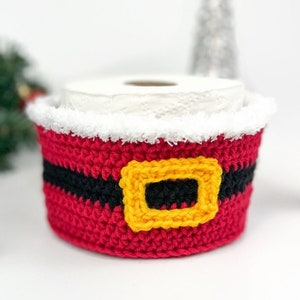 Christmas Toilet Paper Crochet Pattern image 1