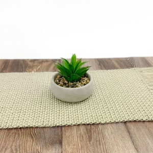 Easy Crochet Table Runner Pattern | Modern Table Runner Crochet Pattern | Crochet Runner for Table