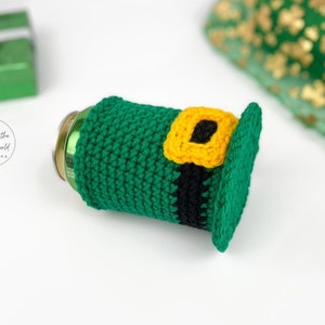 St. Patrick's Day Can Cozy Crochet Pattern image 4