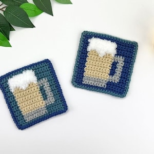 Beer Coasters Crochet Pattern image 1