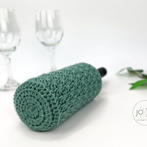 Wine Bottle Holder Crochet Pattern image 4