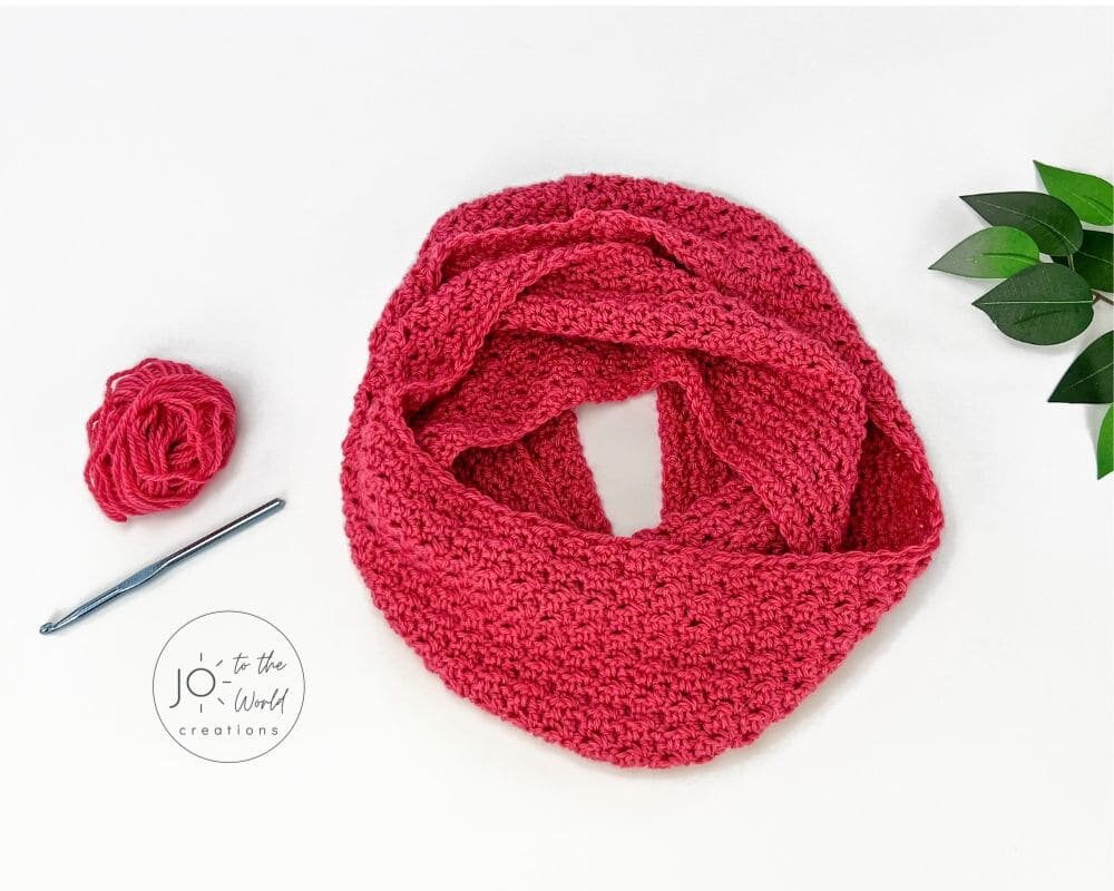 Infinity Scarf Crochet Pattern | Easy Crochet Infinity Scarf | PDF ...