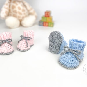 Baby Booties Crochet Pattern image 5