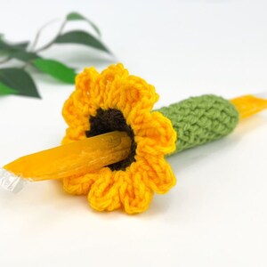 Flower Freeze Pop Holder Crochet Pattern / Freezie Cozy