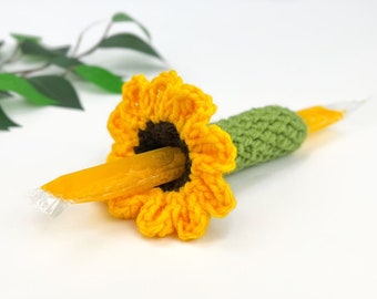 Flower Freeze Pop Holder Crochet Pattern / Freezie Cozy