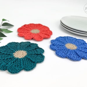 Flower Dishcloth Crochet Pattern image 2