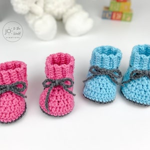 Baby Booties Crochet Pattern image 4