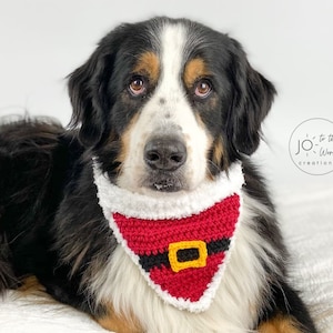 Christmas Dog Bandana Crochet Pattern image 4