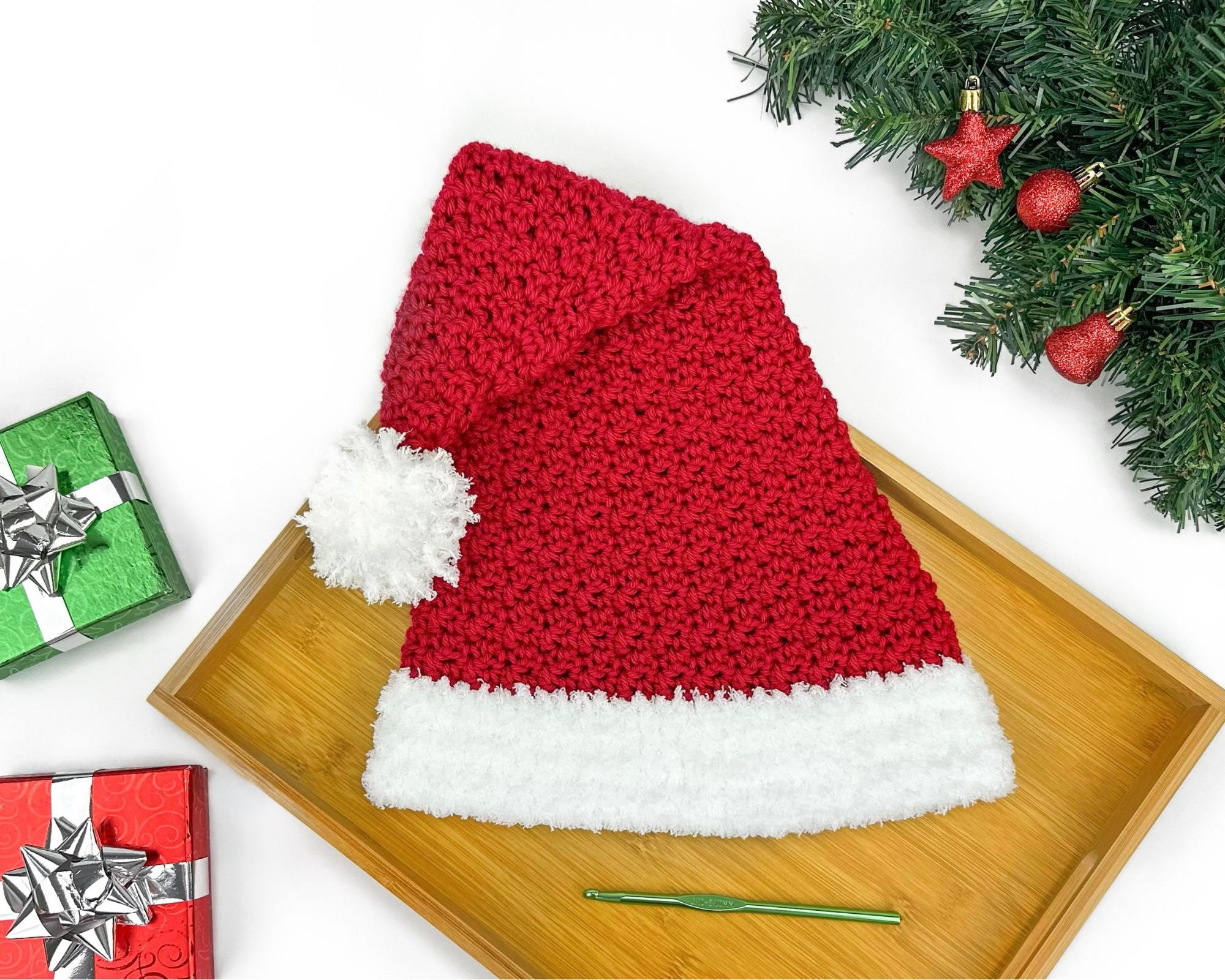 30 Santa Hat Crochet Patterns for Festive Photos, Costumes, and Cozy Holiday Makes 34 Easy Classic Santa Hat Crochet Pattern