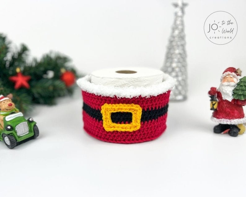 Christmas Toilet Paper Crochet Pattern image 5