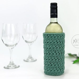 Wine Bottle Holder Crochet Pattern image 2