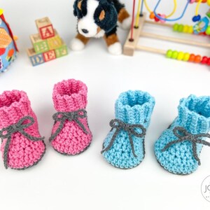 Baby Booties Crochet Pattern image 8