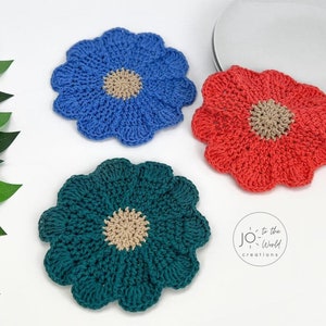 Flower Dishcloth Crochet Pattern image 5