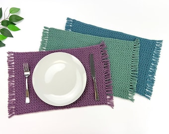 Easy Crochet Placemat Pattern