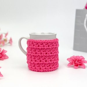 Crochet Coffee Cozy Pattern image 1