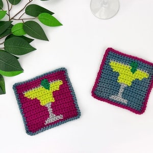 Margarita Coasters Crochet Pattern