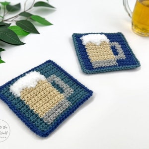 Beer Coasters Crochet Pattern image 2