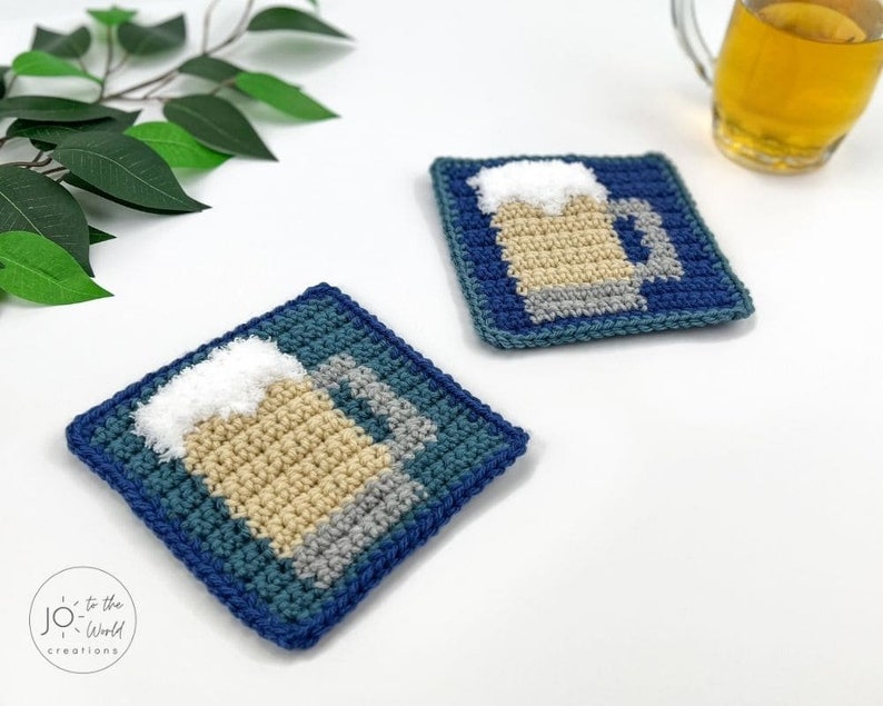 Beer Coasters Crochet Pattern image 2