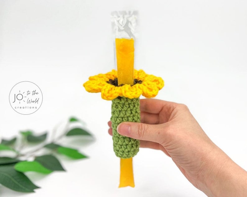 Flower Freeze Pop Holder Crochet Pattern / Freezie Cozy - Etsy