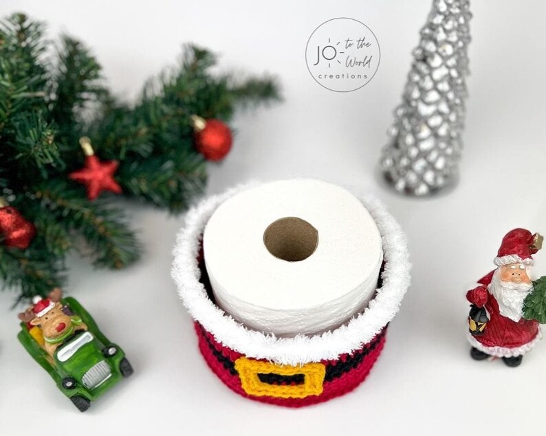 Christmas Toilet Paper Crochet Pattern image 4