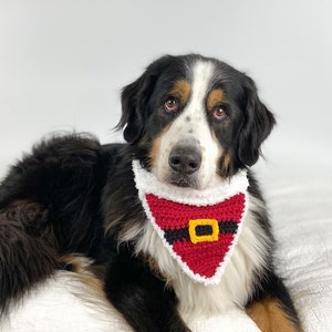 Christmas Dog Bandana Crochet Pattern