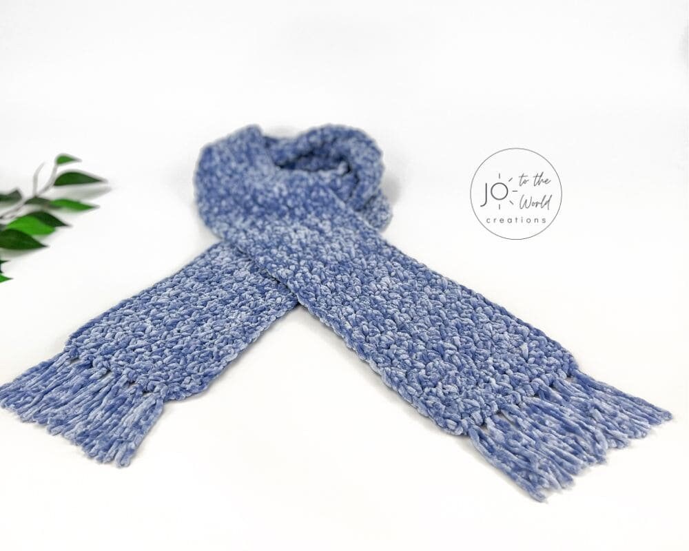 Chunky Crochet Scarf Pattern - Etsy