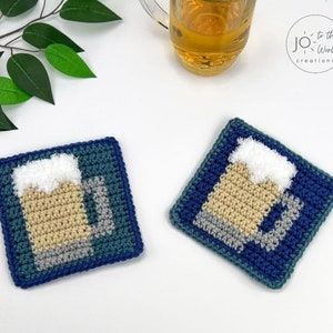 Beer Coasters Crochet Pattern image 5