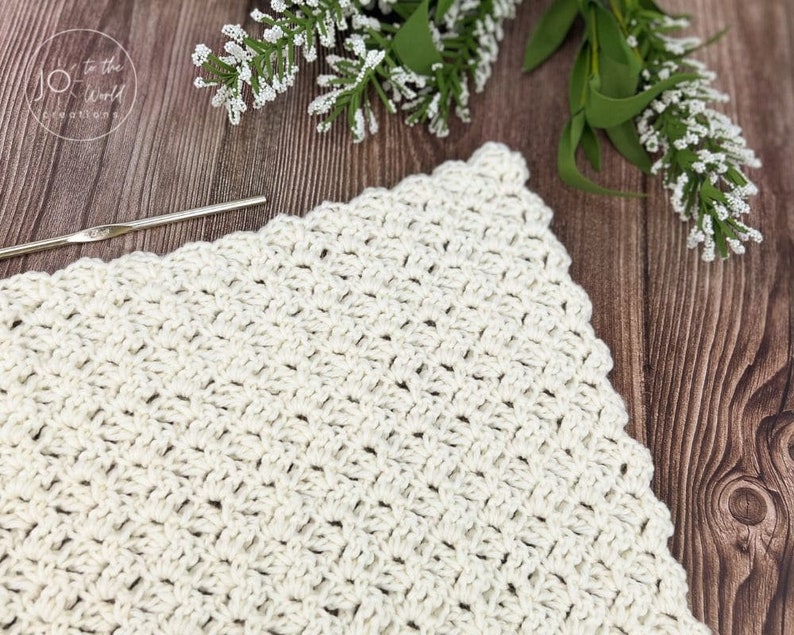 Classic Baby Blanket Crochet Pattern image 8